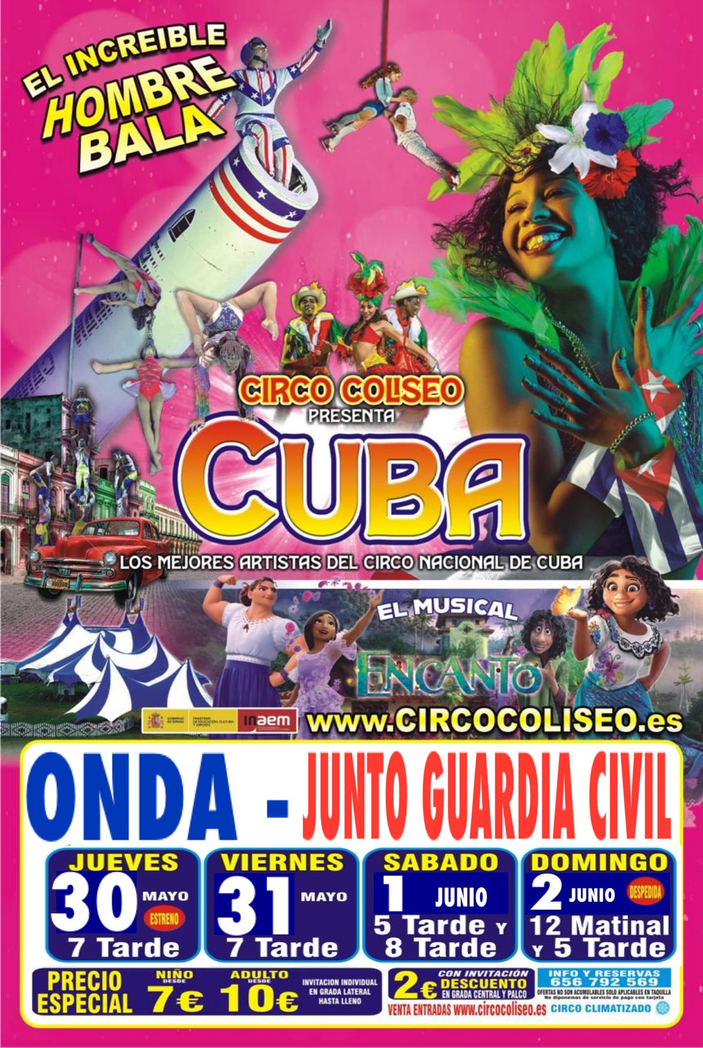 Circo Coliseo Presenta CUBA en Onda