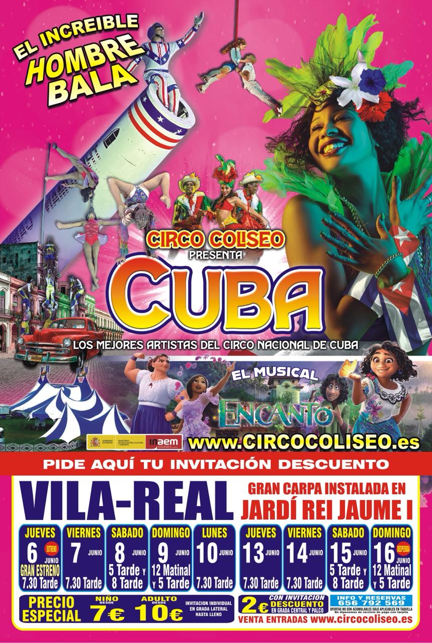 Circo Coliseo Presenta CUBA en VILA-REAL