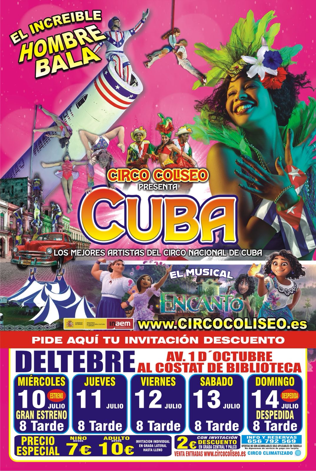 Circo Coliseo Presenta Cuba en Deltebre