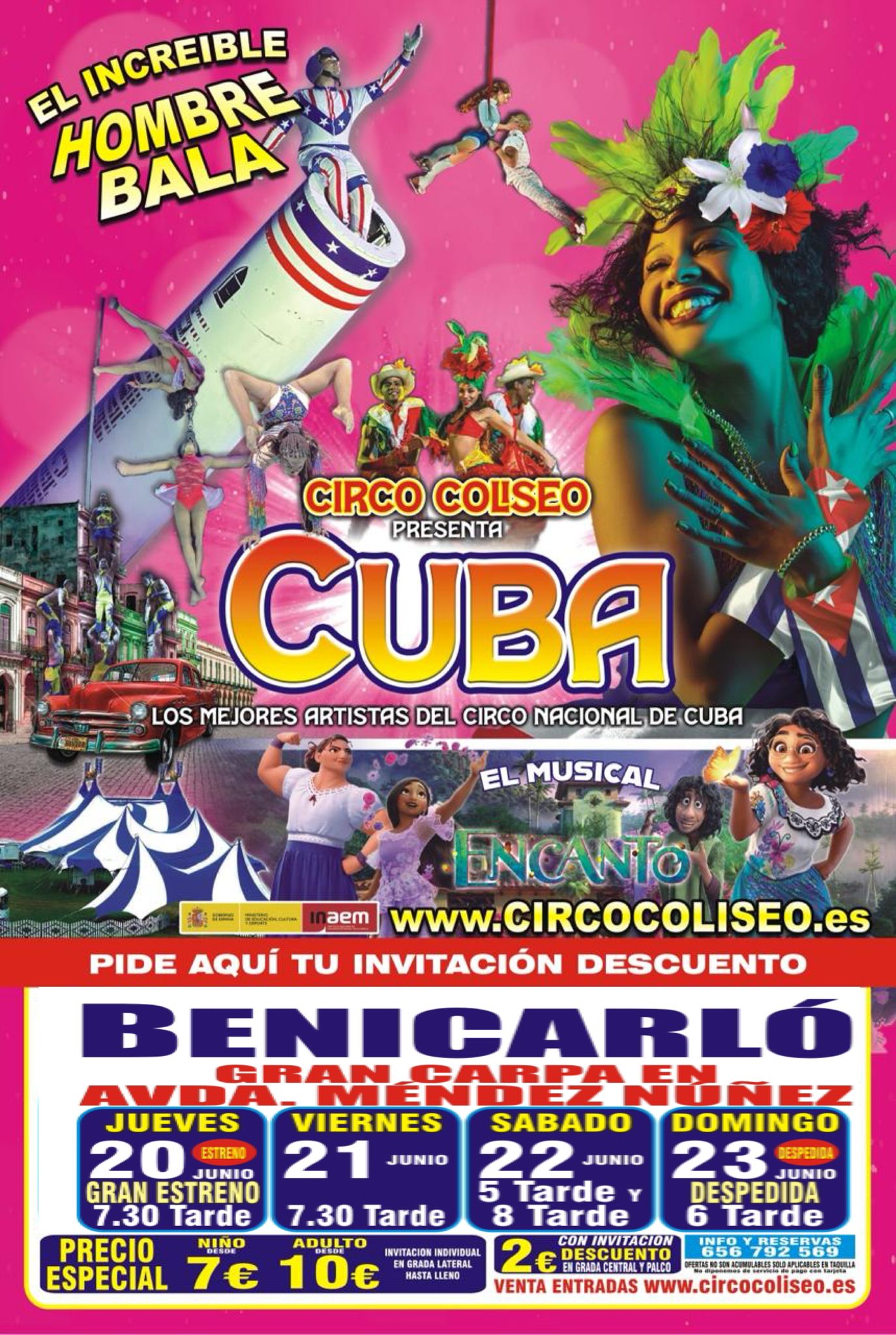 Circo Coliseo Presenta Cuba en Benicarló