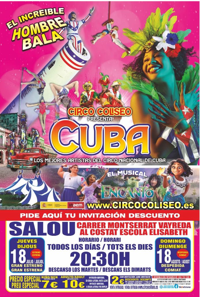 Circo Coliseo Presenta Cuba en Salou
