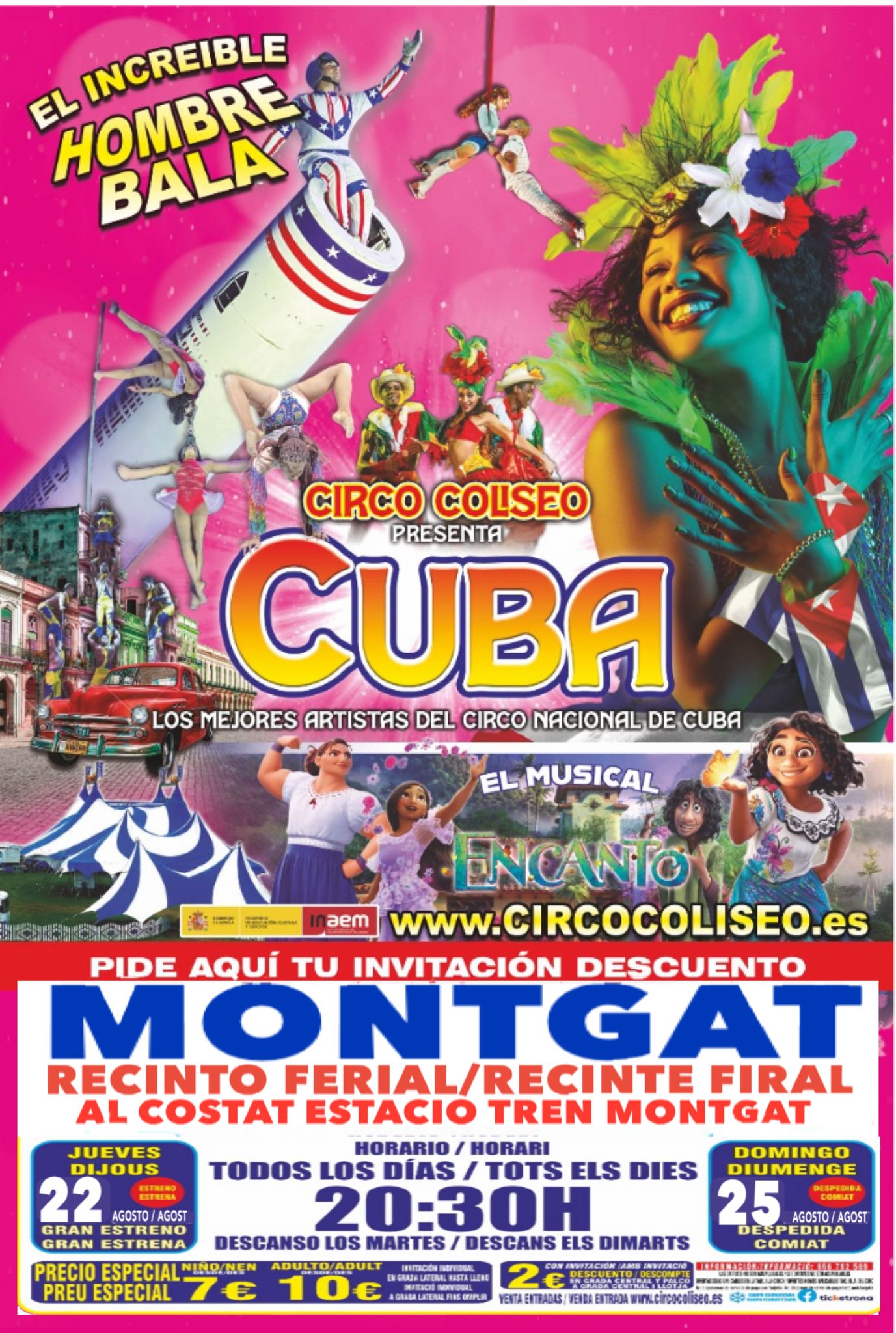 Circo Coliseo Presenta Cuba en Montgat