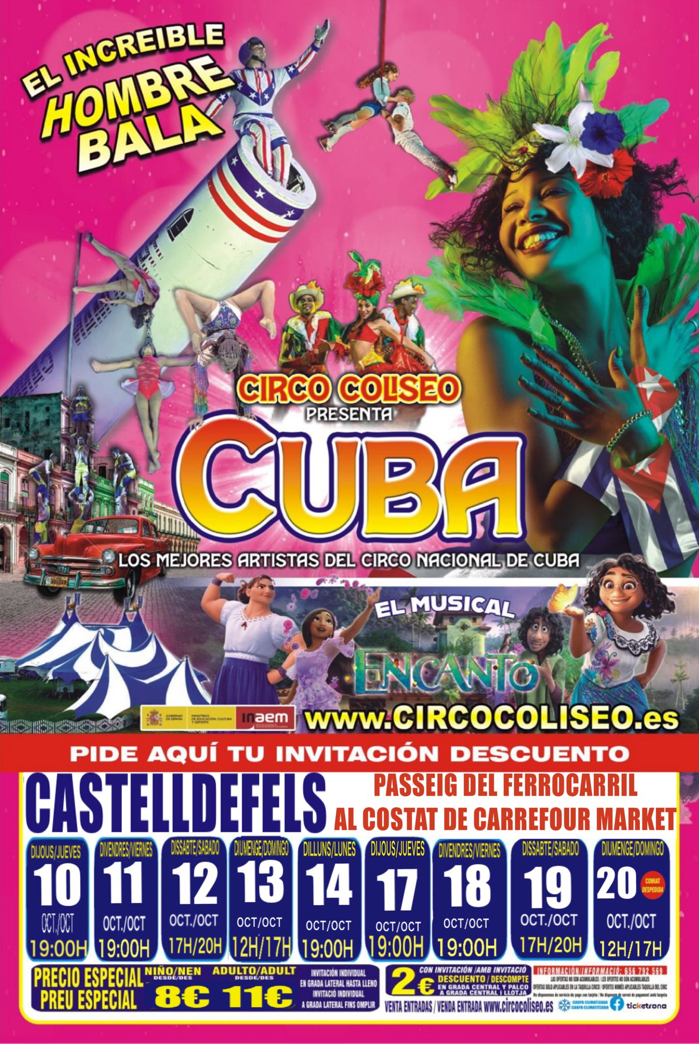 Circo Coliseo Presenta Cuba en Castelldefels