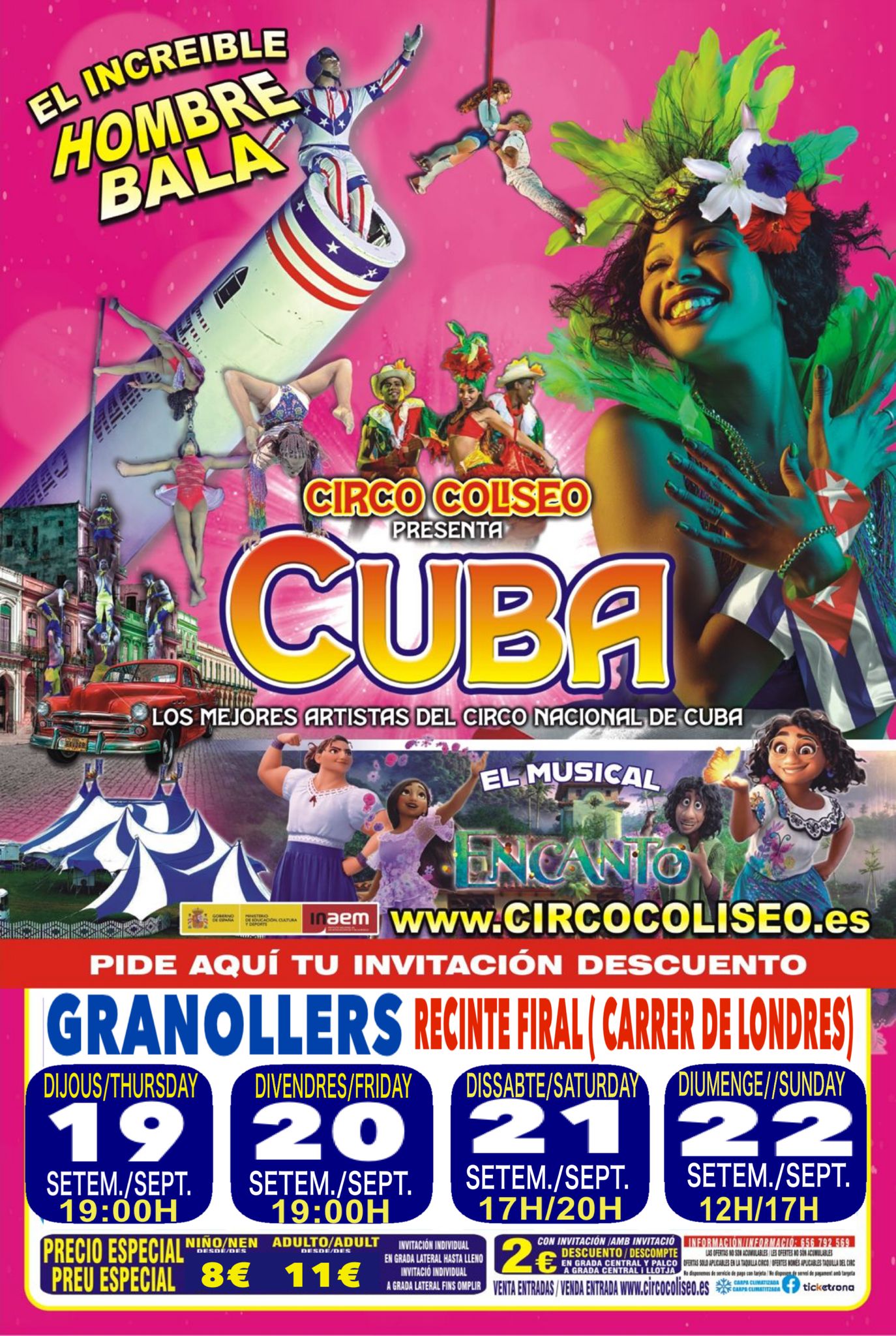 Circo Coliseo Presenta Cuba en Granollers