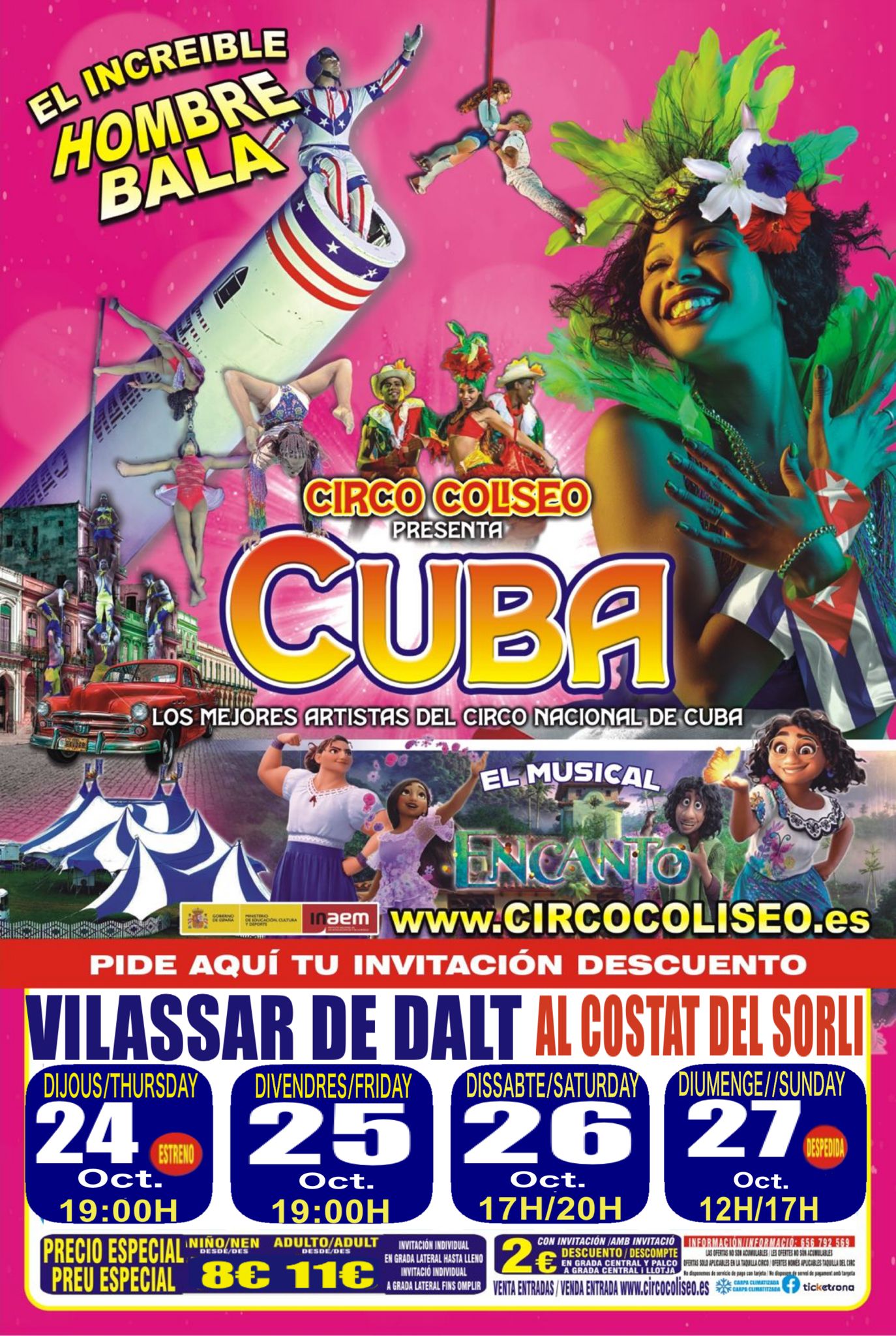 Circo Coliseo Presenta Cuba en Vilassar de Dalt