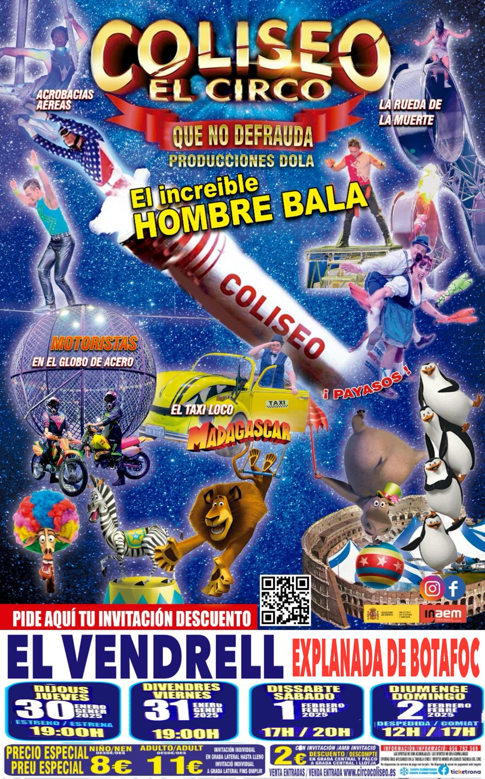 Circo Coliseo en El Vendrell