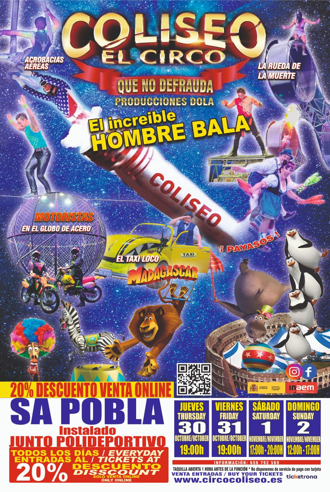 Circo Coliseo en SA POBLA