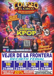 EL GRAN CIRCO DE LAS K-POP en VEJER DE LA FRONTERA